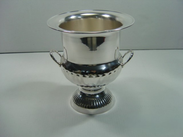 Image of Silver Plated Brass Wine Cooler