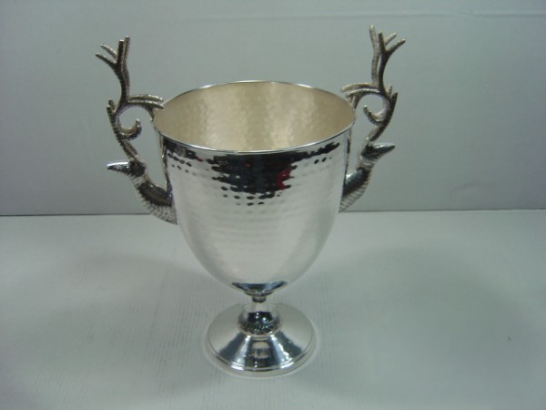 Image of Silver Plated Brass Wine Cooler