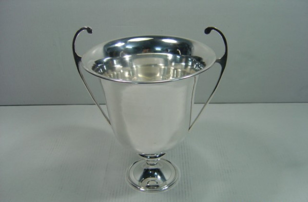 Image of Silver Plated Brass Wine Cooler