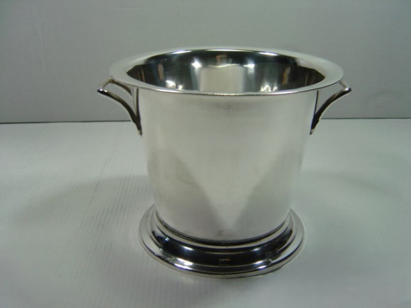 Image of Silver Plated Brass Wine Cooler