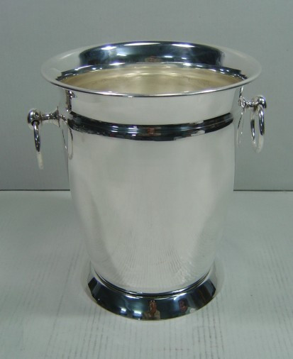 Silver Plated Brass Wine Cooler