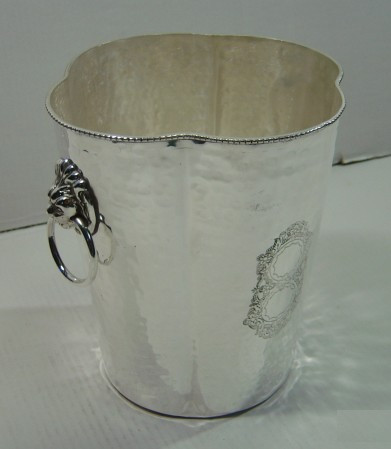 Silver Plated Brass Wine Cooler
