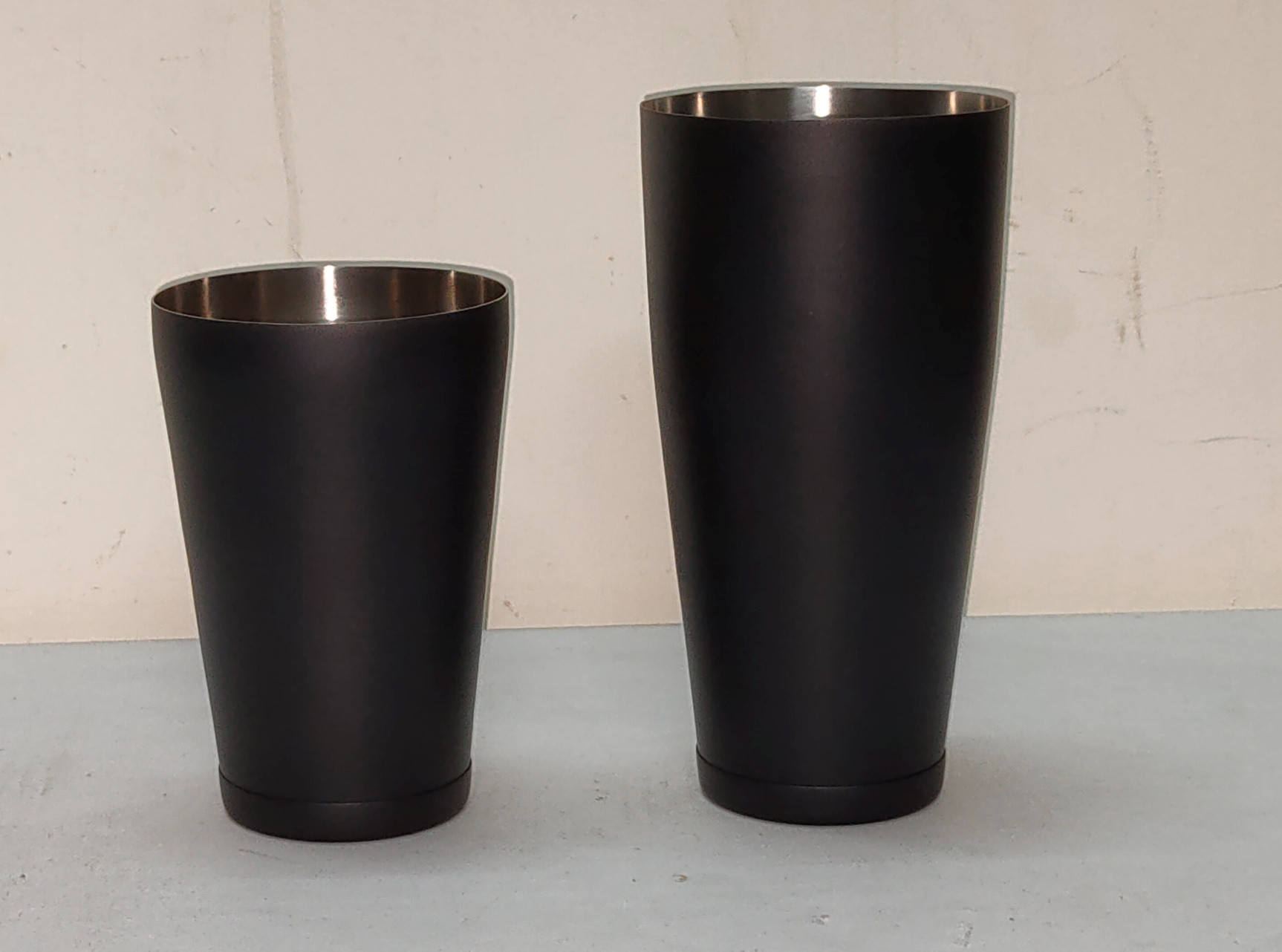 Matt Black Boston Shaker Set