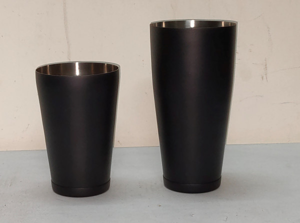 Image of Matt Black Boston Shaker Set