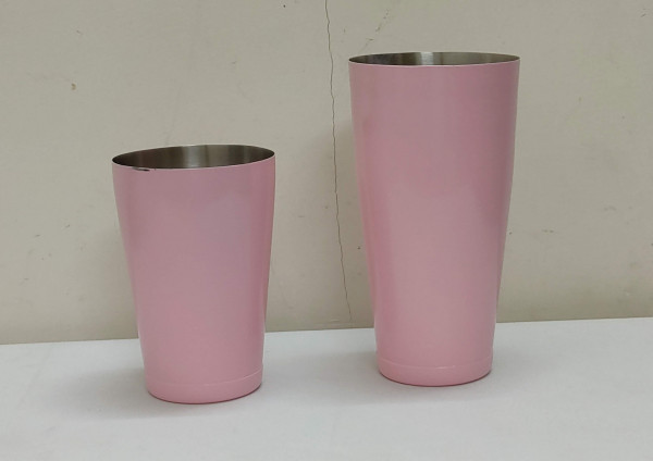 Image of Glossy Pink Boston Shaker Set