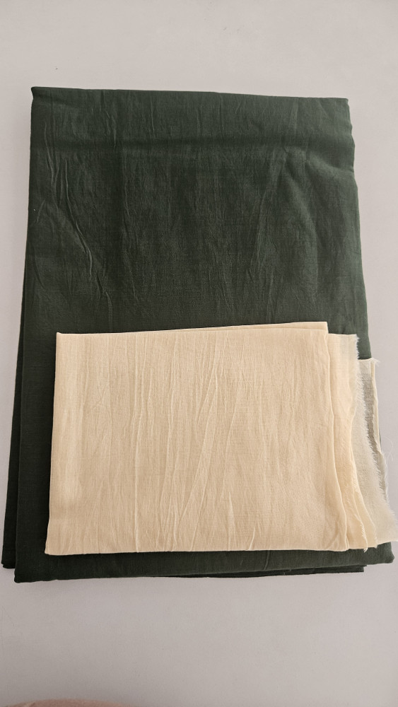 Image of Grey plain  mul cotton saree