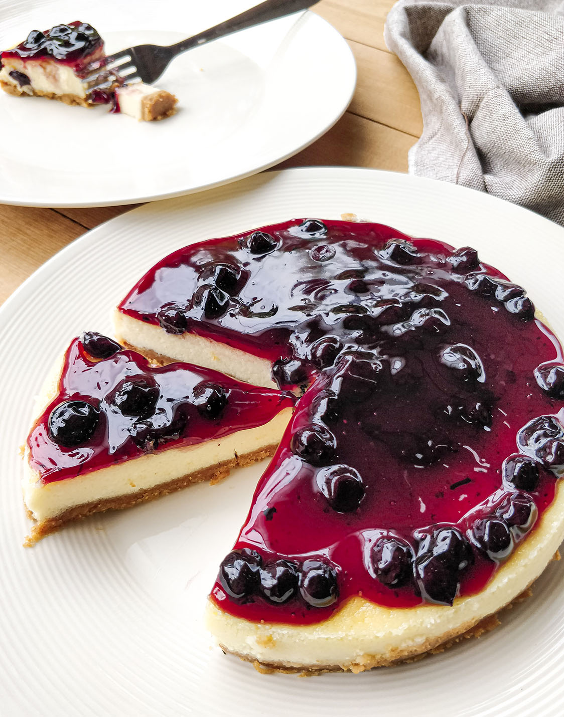 Baked Blueberry Cheese Cake 1000gm