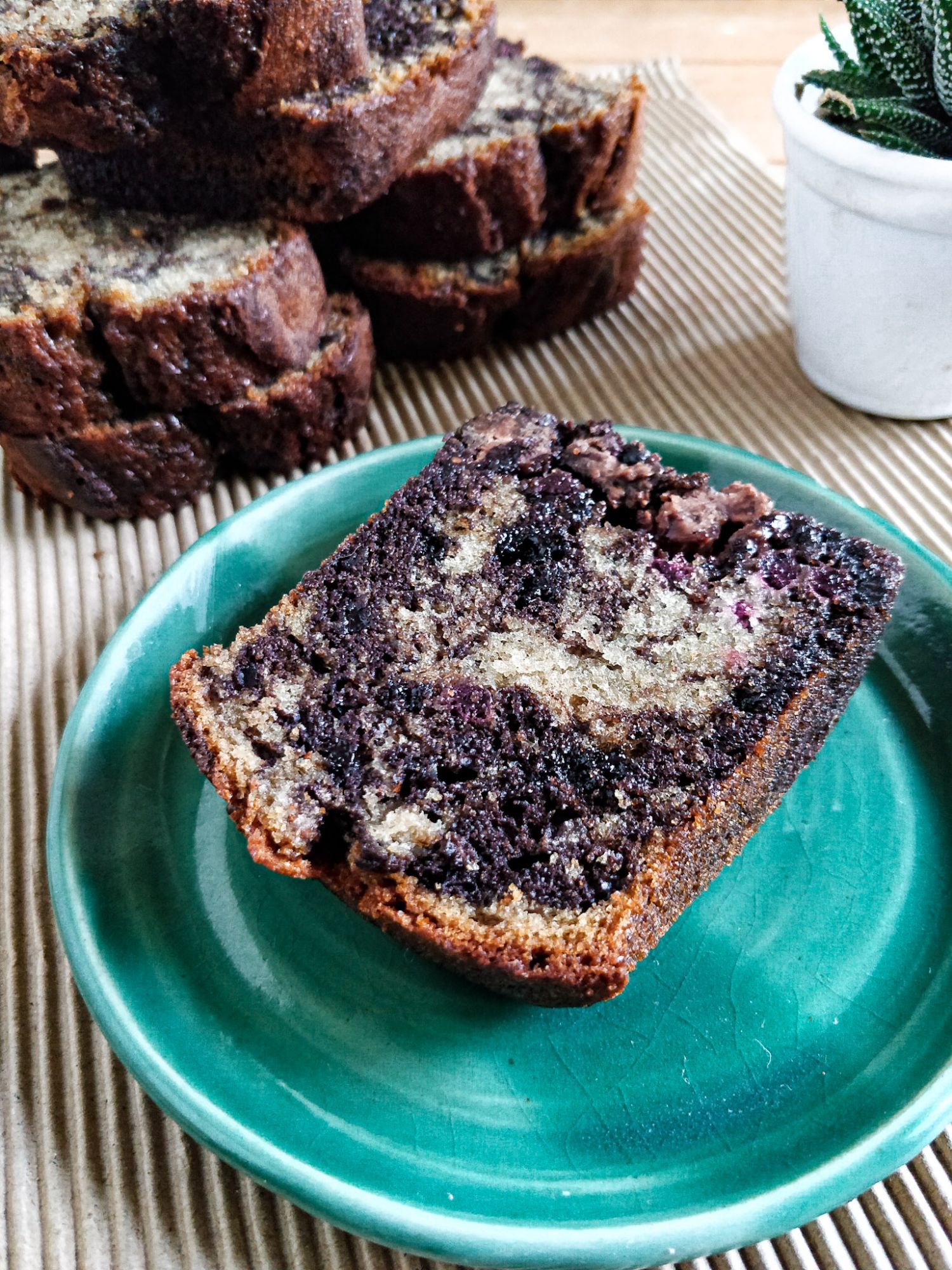 Blueberry Chocolate Marble Cake 500 gm