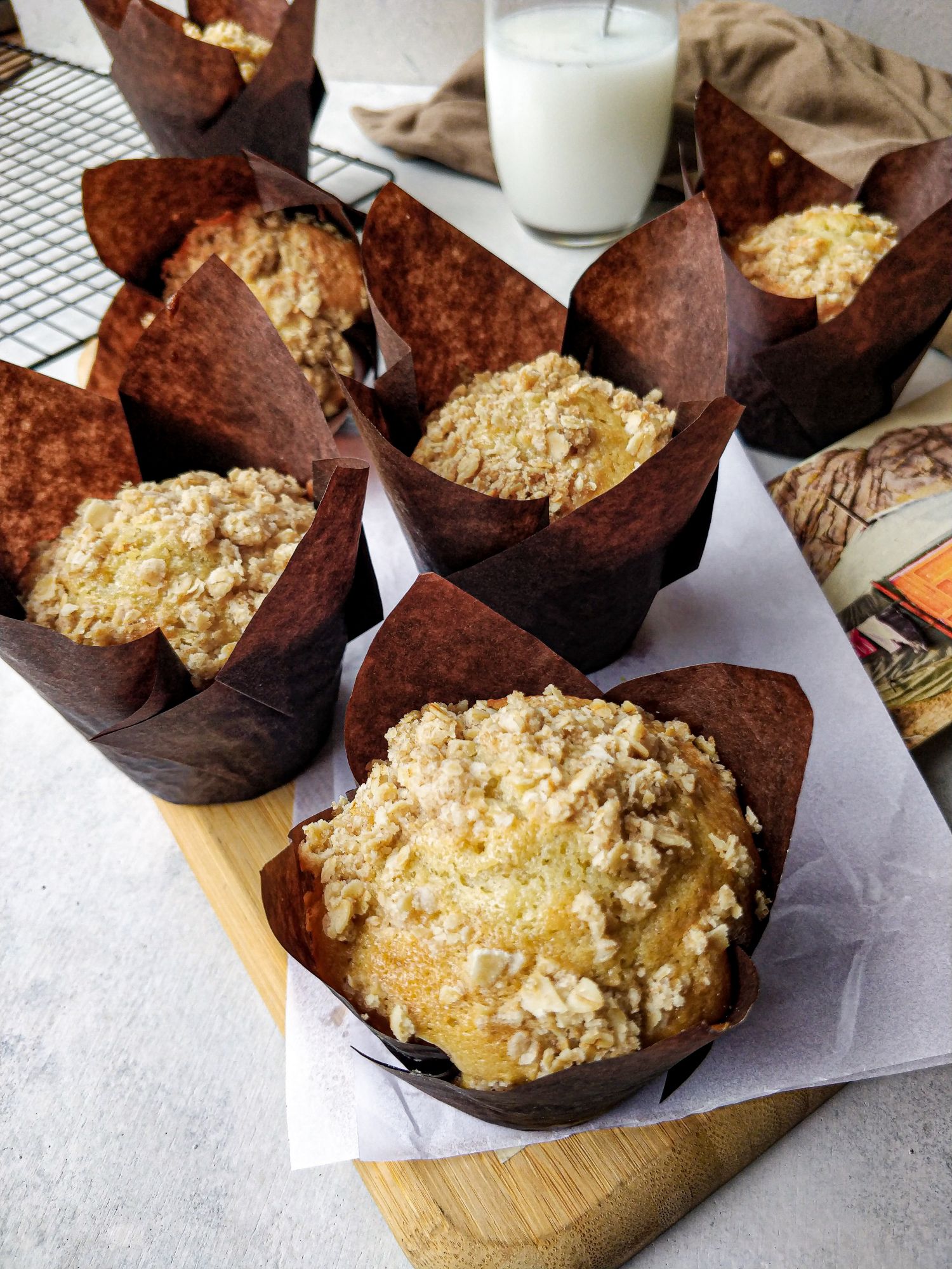 Dates Walnut Muffins