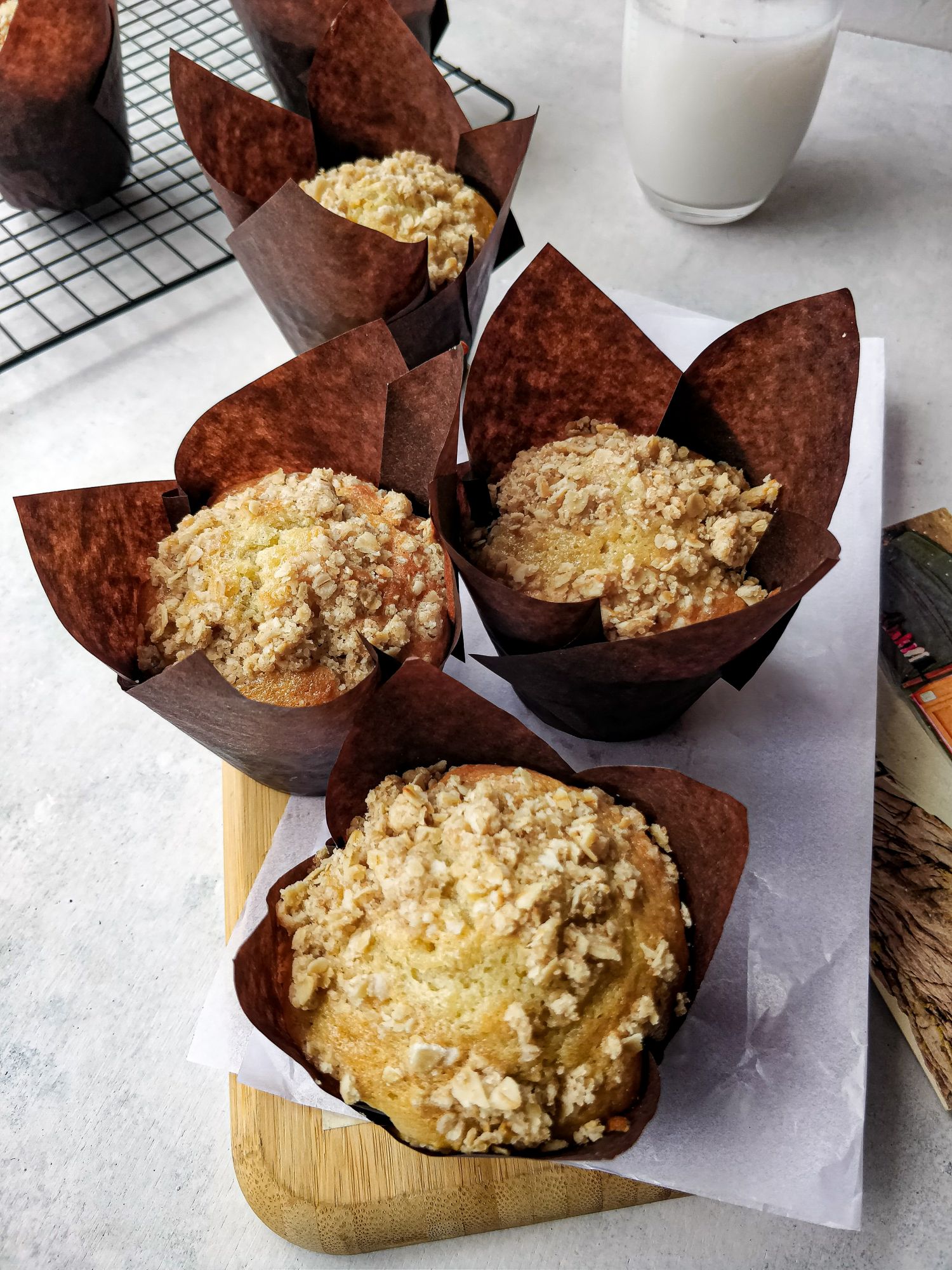 Dates Walnut Muffins