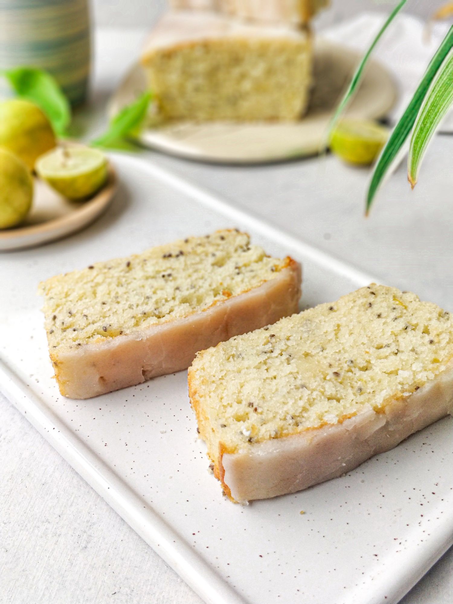 Zesty Lemon Chia Seeds Cake