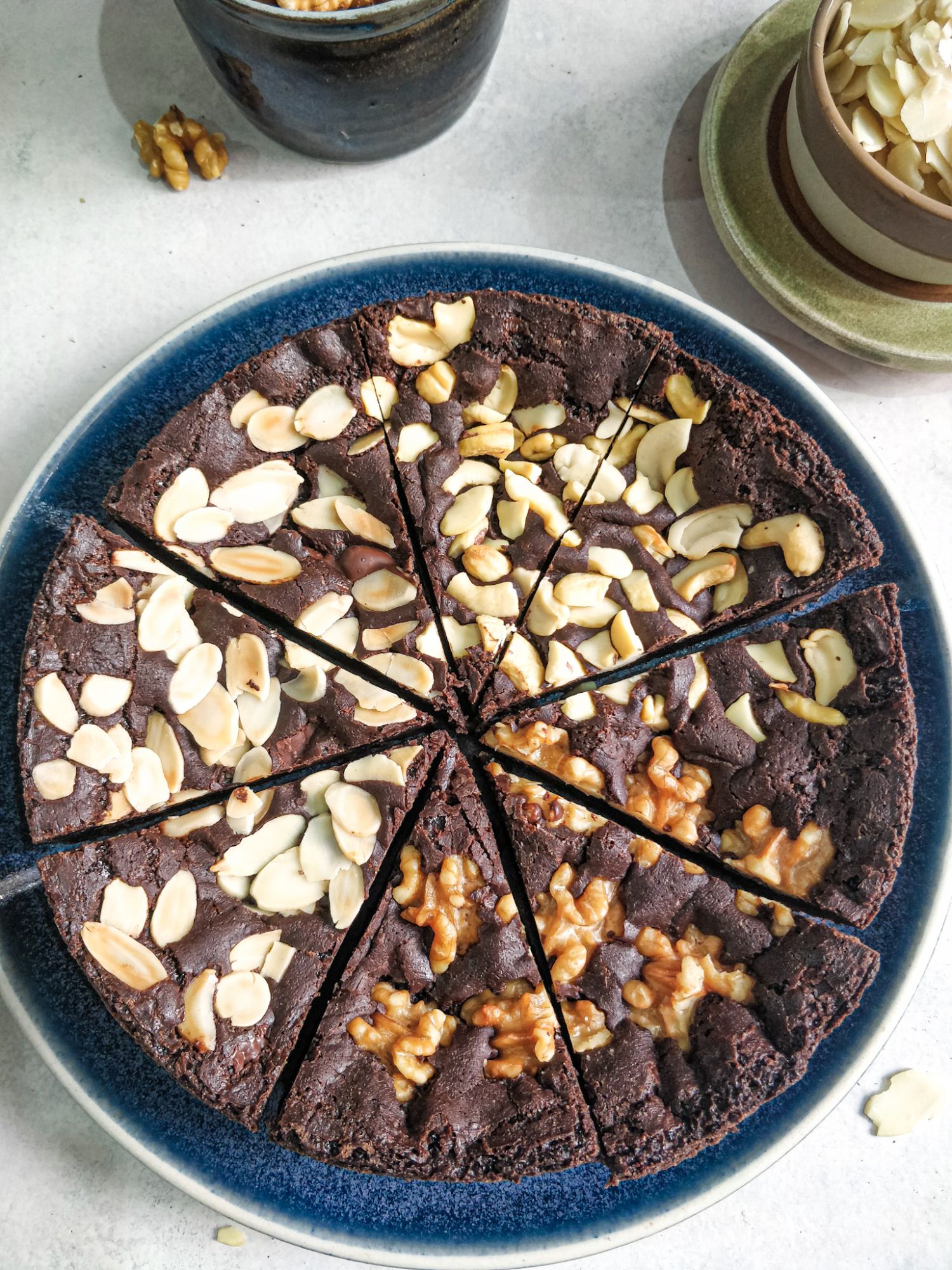 Triple Chocolate Gooey Brownie - Mixed Dry Fruits