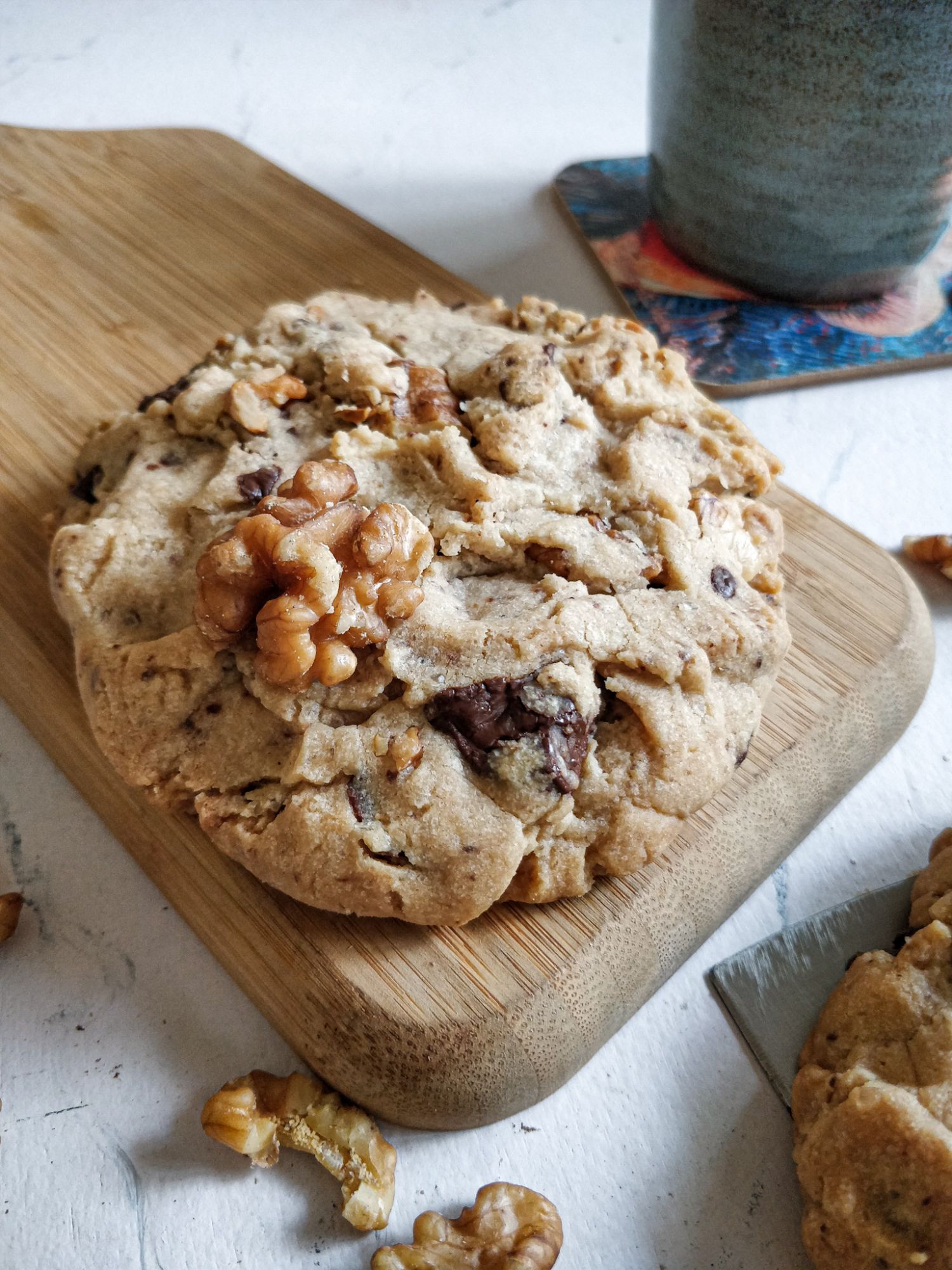 Choco Chunk Walnut Chew Bomb - Big Fat Cookies