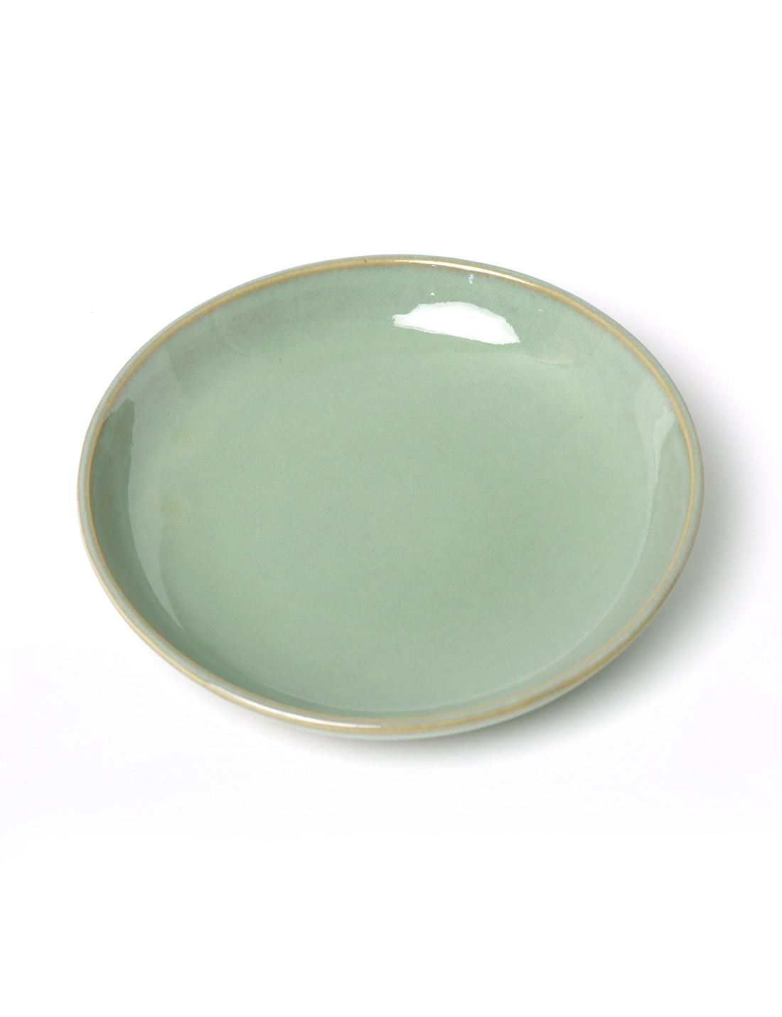 Shallow Pasta Bowl Green
