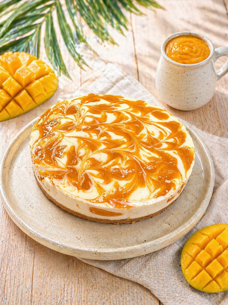Image of Fresh Mango Cheesecake