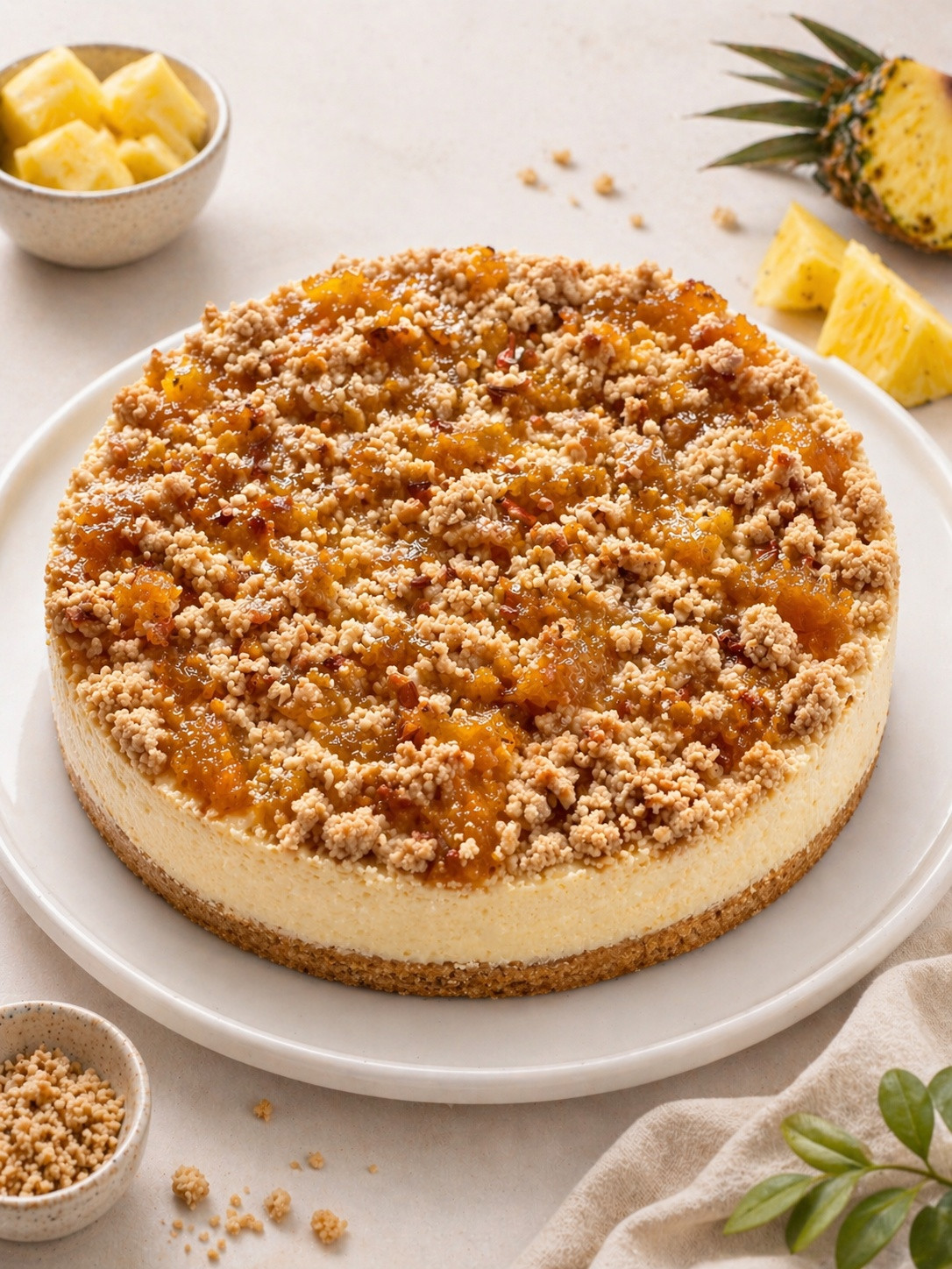 Pineapple Cheesecake