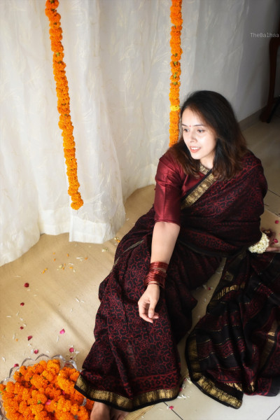 DABU SILK COTTON SAREE #8