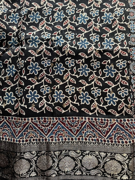 AJRAKH DOLA SAREE #2