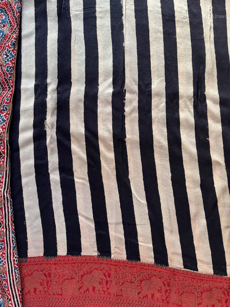 AJRAKH DOLA SAREE #9