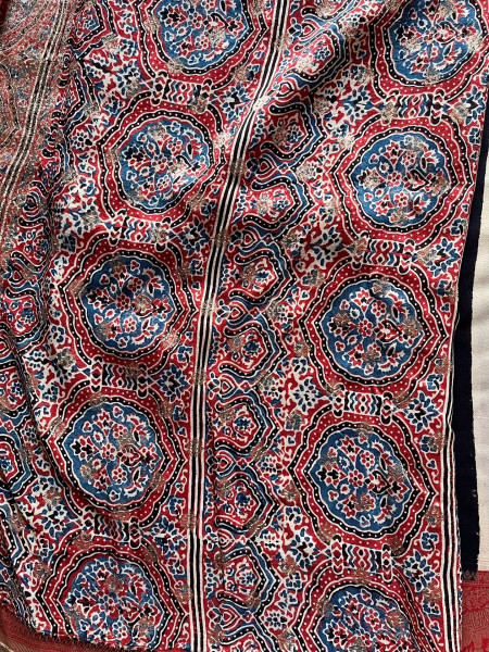 AJRAKH DOLA SAREE #9