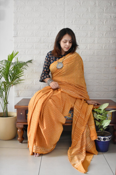 DABU COTTON SAREE #7