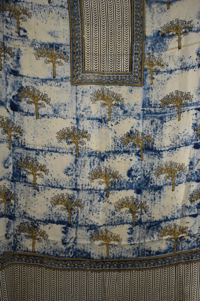 AJRAKH KURTA DUPATTA SET #1