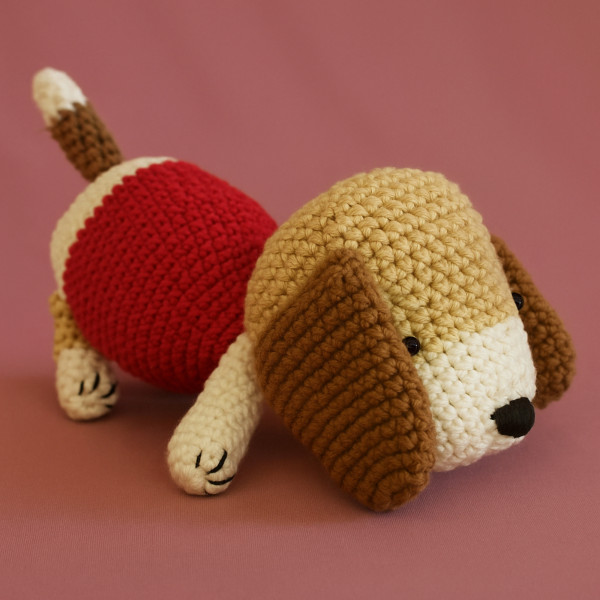 Doggo Crochet Toy