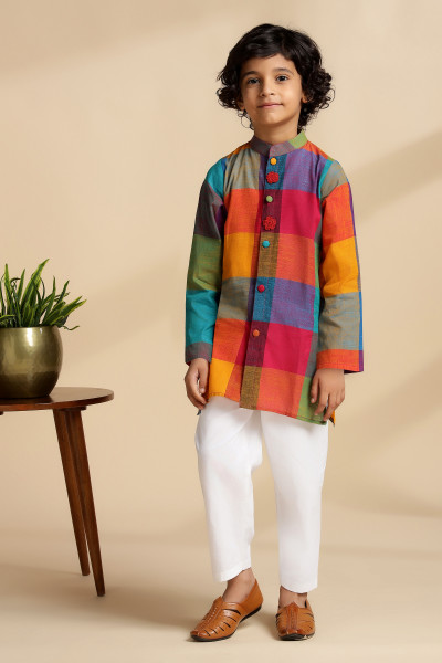 Pea Kurta Set (of 2)