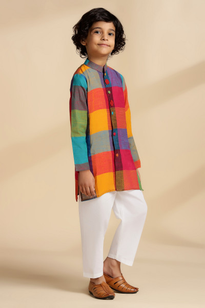 Pea Kurta Set (of 2)