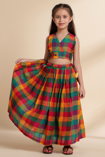 Reef Lehenga Set (of 2)