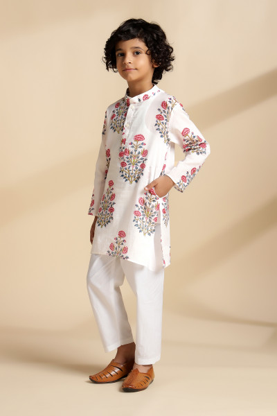 Mesh Kurta Set (of 2)