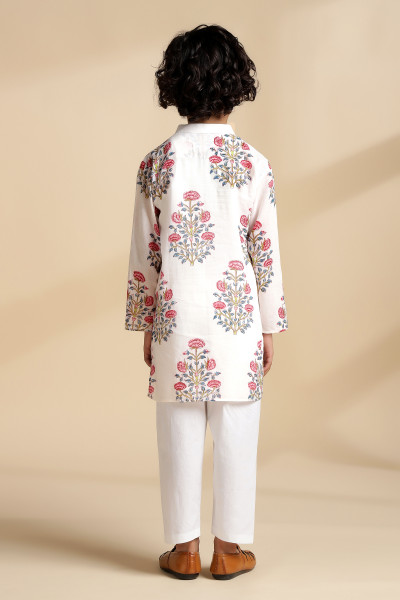 Mesh Kurta Set (of 2)