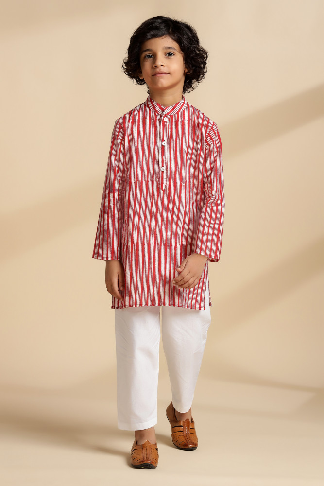 Image of Sumac Kurta Set (of 2)