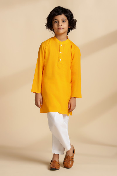 Giallo Kurta Set (of 2)