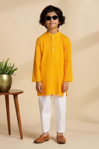 Giallo Kurta Set (of 2)