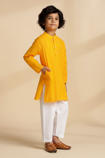 Giallo Kurta Set (of 2)