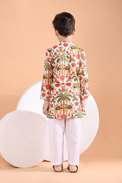 Camel Kurta Set (of 2)
