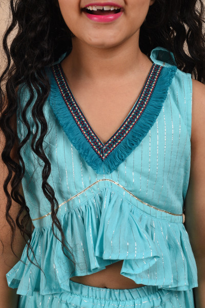 Aasma Lehenga Set (of 2)