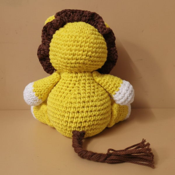 Lion Crochet Toy