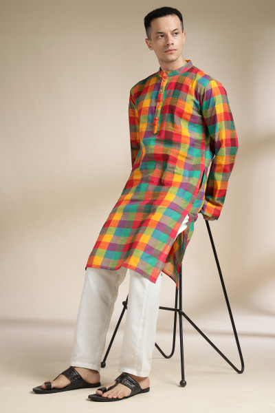 Oleg Cotton Kurta