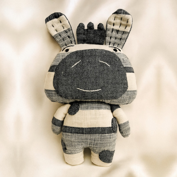 Zebra Fabric Toy