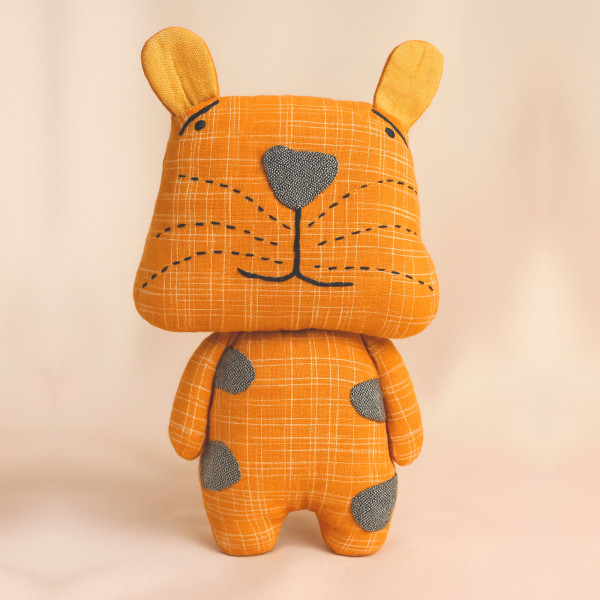 Tiger Fabric Toy