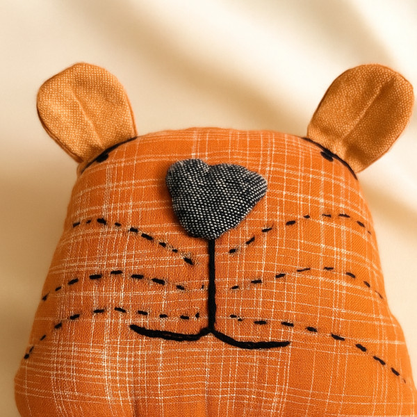 Tiger Fabric Toy