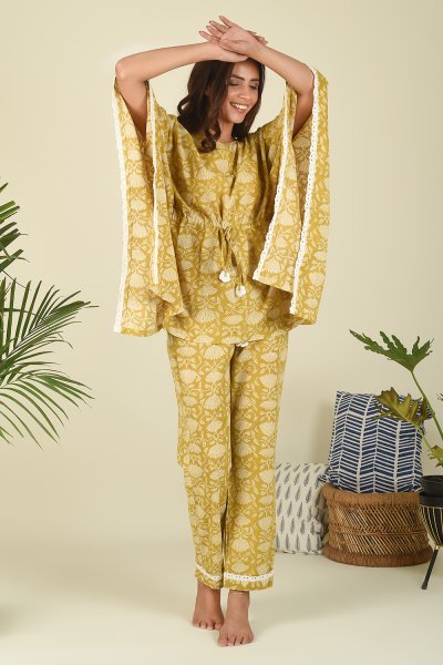 Sand Kaftan Set (of 2)