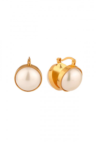 Duo Studs in 22Kt Gold Plating