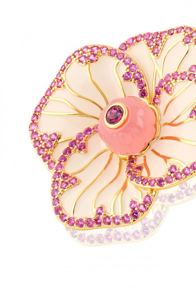 Rosé Frost Stud Earrings 18Kt Gold Plated