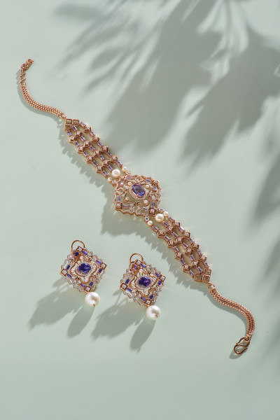 Victoria Choker in Sterling Silver