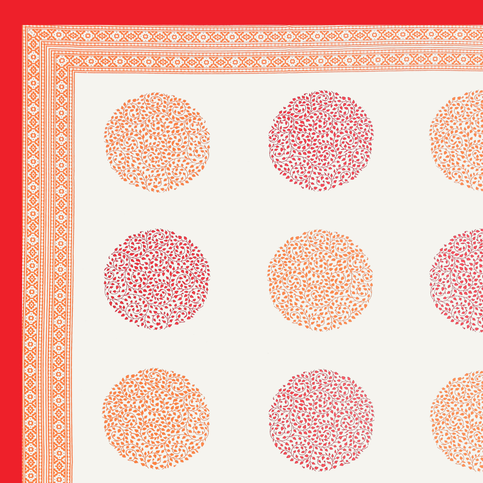 Yellow White Floral 240 TC Pure Cotton Double Bedsheet with 2 Pillow Covers