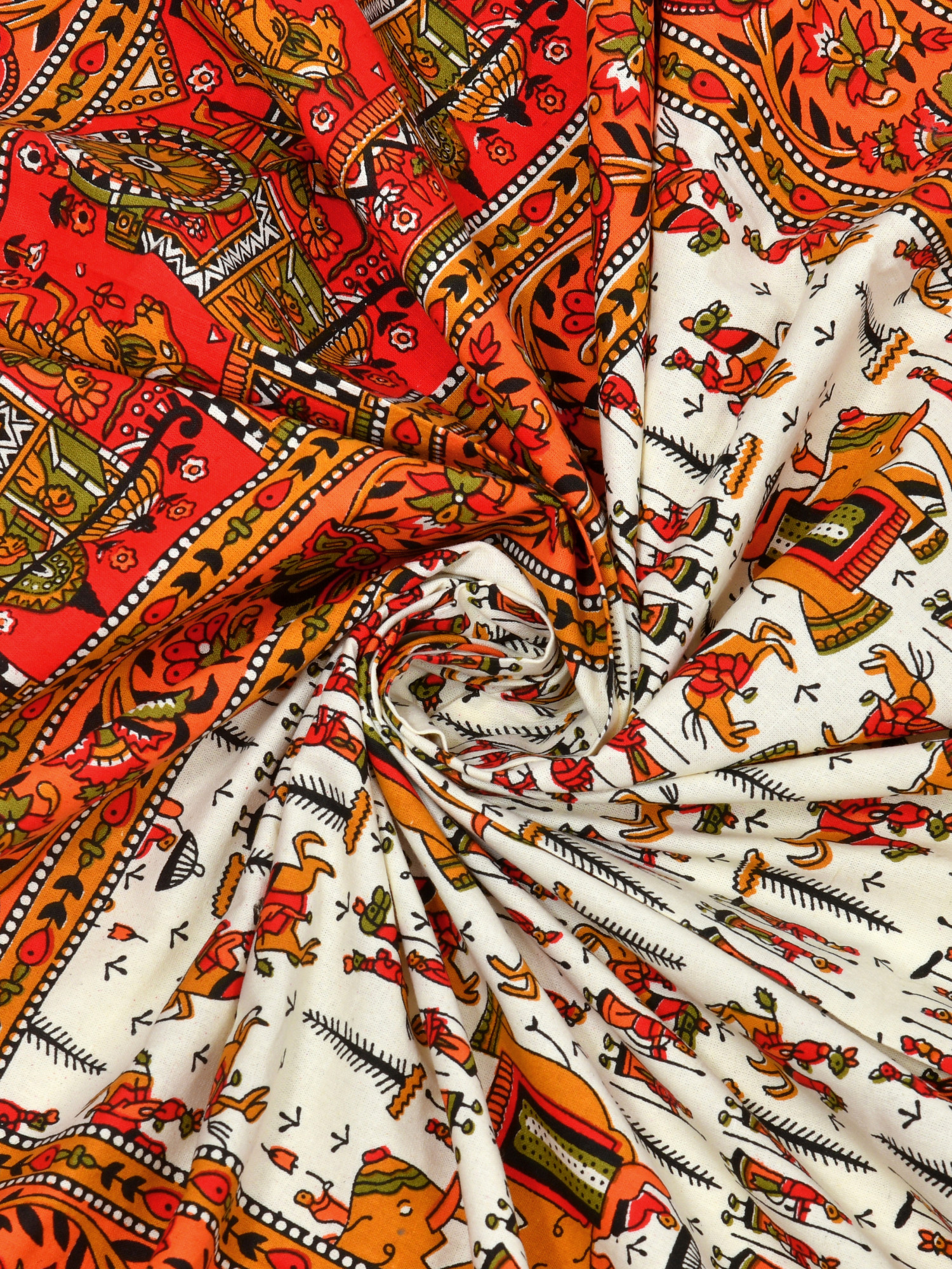 Royal Barat 210 TC Pure Cotton Single Bedsheet with 1 Pillow Cover