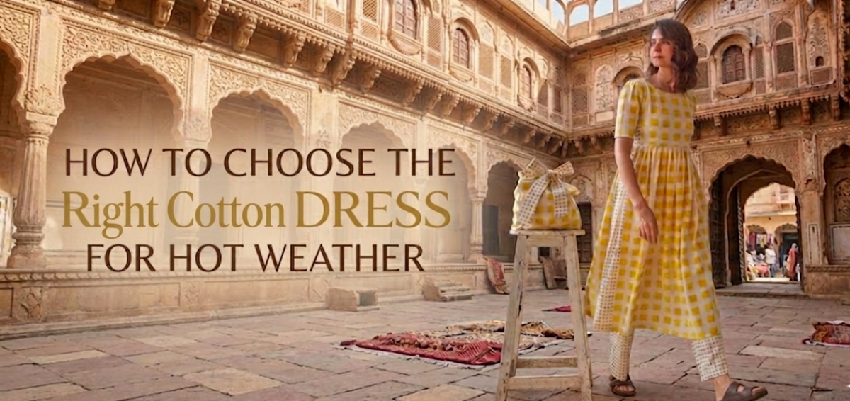 Right Cotton Dress for Hot Weather